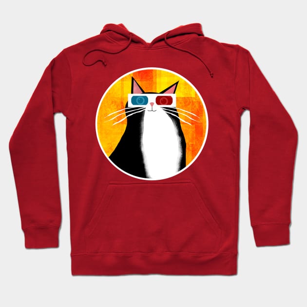 The 3D Tuxedo Cat Hoodie by Scratch